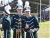 The halftime show at Harborfields High School’s homecoming game featured a
spectacular performance by the marching band.