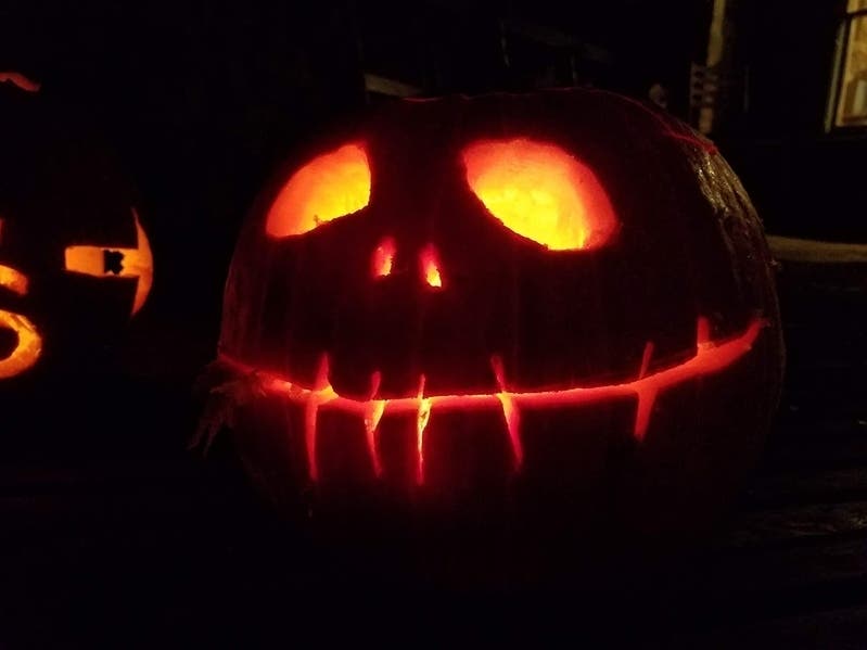 Voting for the Farmingdale Halloween House Decorating Contest is open.