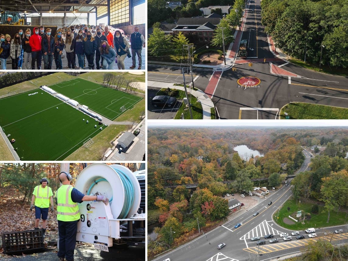 Town of Smithtown Supervisor Edward Wehrheim gave a "State of the Town" address through a news release.