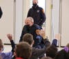 The Suffolk County Police Department’s K9 unit visited Accompsett Elementary.