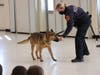The Suffolk County Police Department’s K9 unit visited Accompsett Elementary.