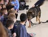 The Suffolk County Police Department’s K9 unit visited Accompsett Elementary.