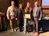 Elwood-John H. Glenn High School girls soccer team captain Mackenzie Stickelman was
recognized at the Elwood School District Board of Education’s March 14 meeting.