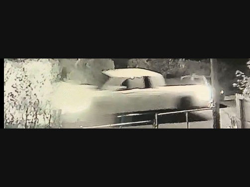 A man is wanted for leaving the scene of a motor vehicle crash in Huntington Station on Sunday, Suffolk police said.