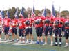 Cold Spring Harbor Hr./Sr High School cheerleaders and football players led the 9/11
Remembrance event prior to the start of the 2022 football season.