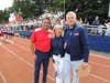 Cold Spring Harbor Athletic Director Mike Bongino, Superintendent of Schools Jill
Giersch and Executive Director of Technology Joseph Monastero joined the community in
honoring those who lost their lives and past and present heroes.
