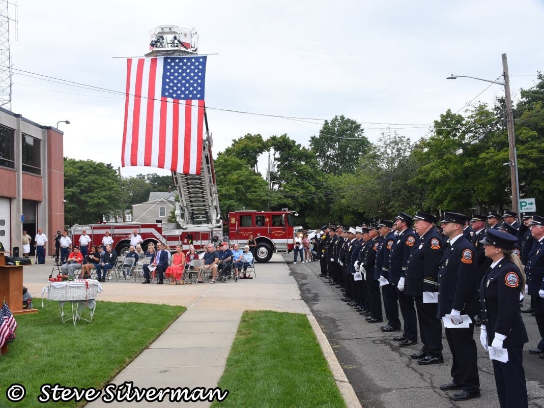 East Northport Fire Department Holds 9/11 Memorial Service Northport