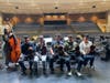 Elwood-John H. Glenn High School student-musicians Anthony Bell (violin),
Giuliana Brown, Benjamin Fuchs, Louise Hartough and Raim Kim were recently selected for
the annual Long Island String Festival Association’s annual January ensemble festival.