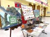 Author Brian Heinz held writer's workshops at Tackan Elementary School in Nesconset on Tuesday.