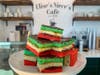 Elise's Niece's Cafe of Farmingdale won Best Cookies on Long Island in the 2023 Bethpage Best of LI Awards. Pictured above are rainbow cookies.