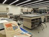 Cold Spring Harbor High School three-room new STEAM Wing provides multipurpose versatility for STEAM projects in the areas of family and consumer science, art and technology focused on robotics and engineering.