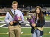 Smithtown High School West homecoming king Daniel Davidsen and queen Erika Gehrling.
