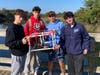 Smithtown High School West students recently explored and researched ways to protect local waters at Sunken Meadow State Park.