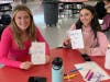 Smithtown High School East students wrote thank-you cards for local veterans.