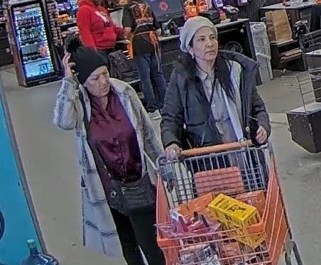 Two women stole a credit card from another woman at a Trader Joe's in Commack on Oct. 14, Suffolk police said.