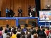 Hauppauge High School acting students performed an original show, “Fractured Fairytales,” for the district’s elementary students.