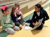 Students from the integrated co-teaching program at Oldfield Middle School in the Harborfields Central School District paid a special visit on Nov. 27 to read to younger ICT students at Washington Drive Primary School.