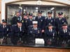 The Hicksville Fire Department held its swearing-in ceremony on Monday.