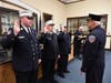 The Hicksville Fire Department held its swearing-in ceremony on Monday.