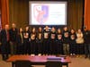 The Smithtown High School swim and dive team was honored for its accomplishments by the Smithtown Central School District BOE on Jan. 23.