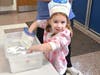 Tackan Elementary kindergarten students learned about different animals in hands-on “Polar Animal Centers.”