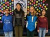 Elwood Middle School sixth graders Victoria Agrawal (cello) and Lukas Davis (viola), and eighth graders Jewel Li (cello) and Camille Zreik (violin) were chosen for the Long Island String Festival Association festival.