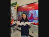 Mills Pond Elementary students learned about the Lunar New Year from class parent, Wanling Fahrer.