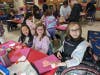 Fifth graders at Mills Pond Elementary School made Valentine's Day cards for veterans in the Northport VA Medical Center.