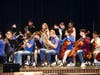 Hauppauge High School’s wind ensemble and chamber orchestra performed for an audience of the district’s fifth grade students.