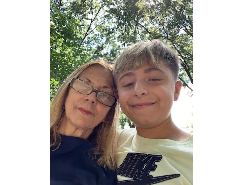 MaryAnn Caruso and her grandson were injured in a crash in Farmingdale on Dec. 29.