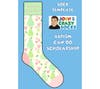 Elyse Miller won third place in John's Crazy Socks's sixth annual "Autism Can Do Scholarship."