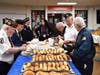 Local veterans and the late, Thomas Mooney, were honored at a breakfast hosted by Smithtown High School West’s Rho Kappa on April 12.