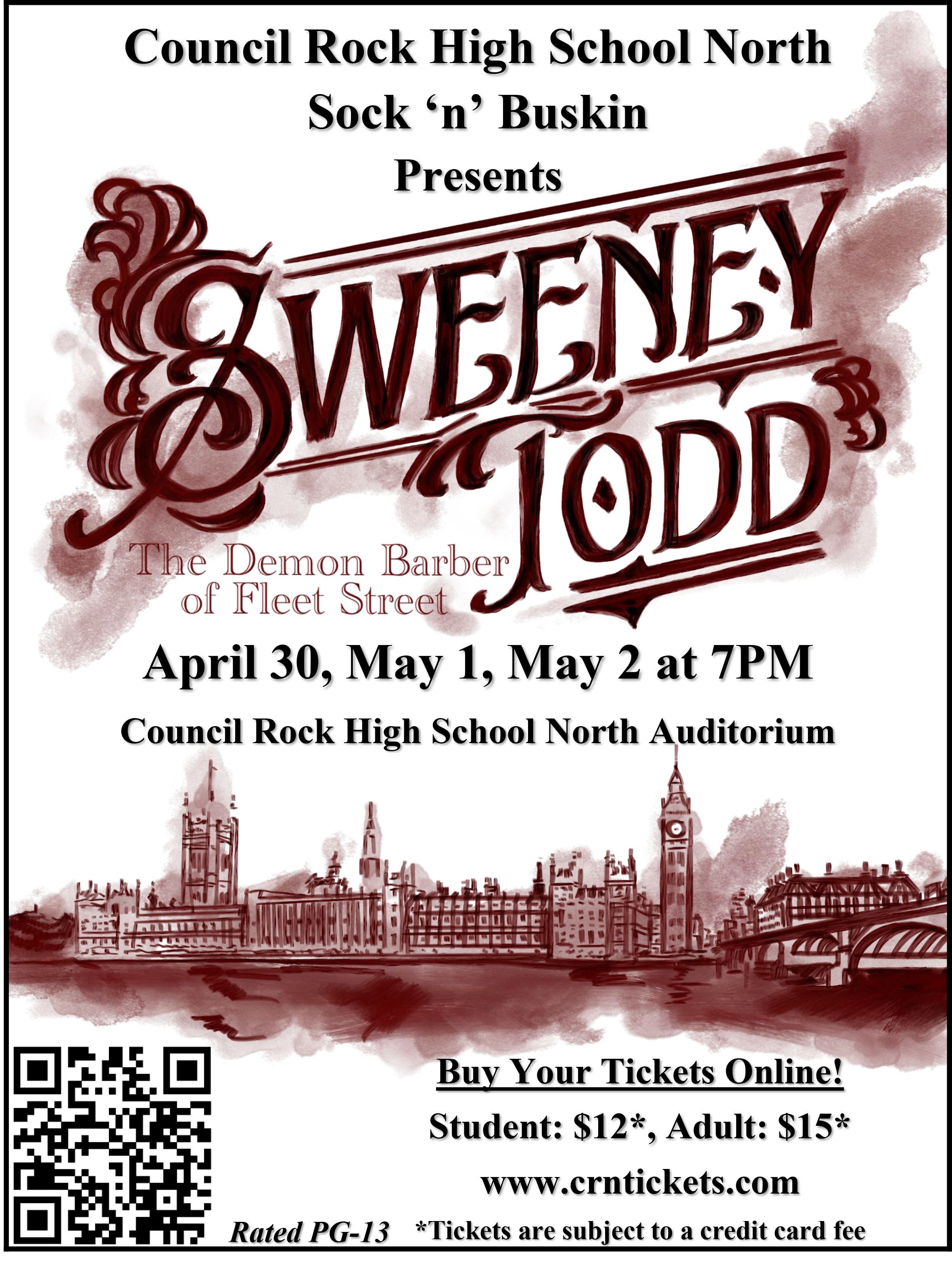 Council Rock North Presents Sweeney Todd: The Demon Barber of Fleet Street