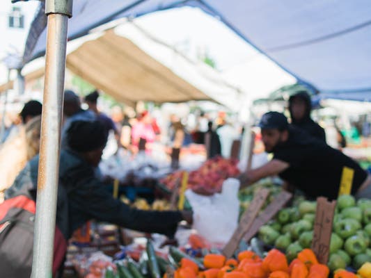 An open-air market takes root in Annapolis Aug. 10.