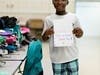 The United Way of Central Maryland provided approximately 1,000 backpacks for students in Anne Arundel County and other areas.
