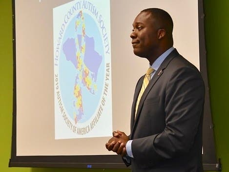 Howard County Executive Calvin Ball recognized five organizations who focus on inclusion of people with an array of abilities.