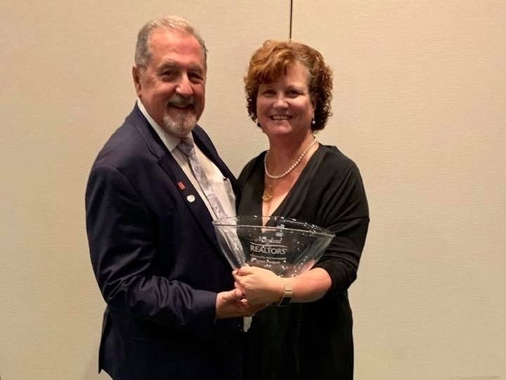 Suzi Padgett has received the 2019 Realtors Community Service Award.