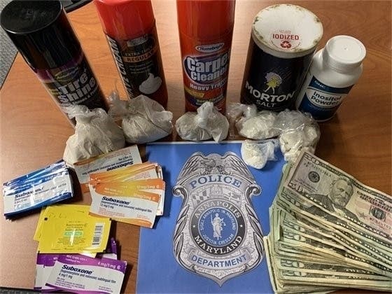 Bruce Simms, 29, of Annapolis has been charged with possession of illegal drugs with the intent to distribute and 14 other related charges​.