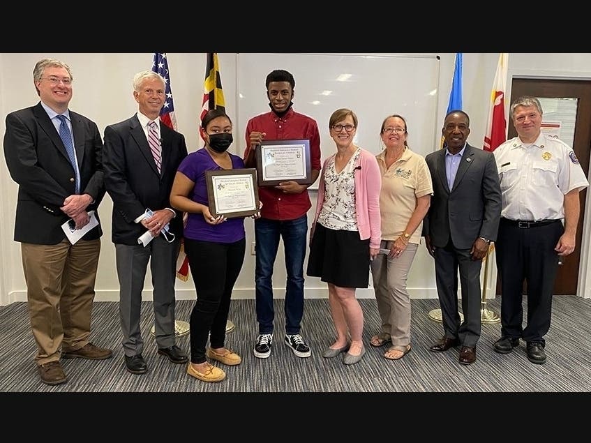 This year's award winners are Armon Wilson and Macayla Miles​. 