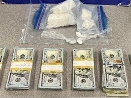 The Prince George's man has been charged with possession of a controlled substance with the intent to distribute, possession of an illegal substance and possession of drug paraphernalia.