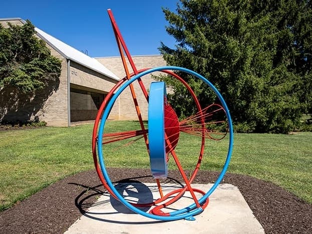 The new sculpture will be on display through July 2023, according to the Howard County Public School System.

 
