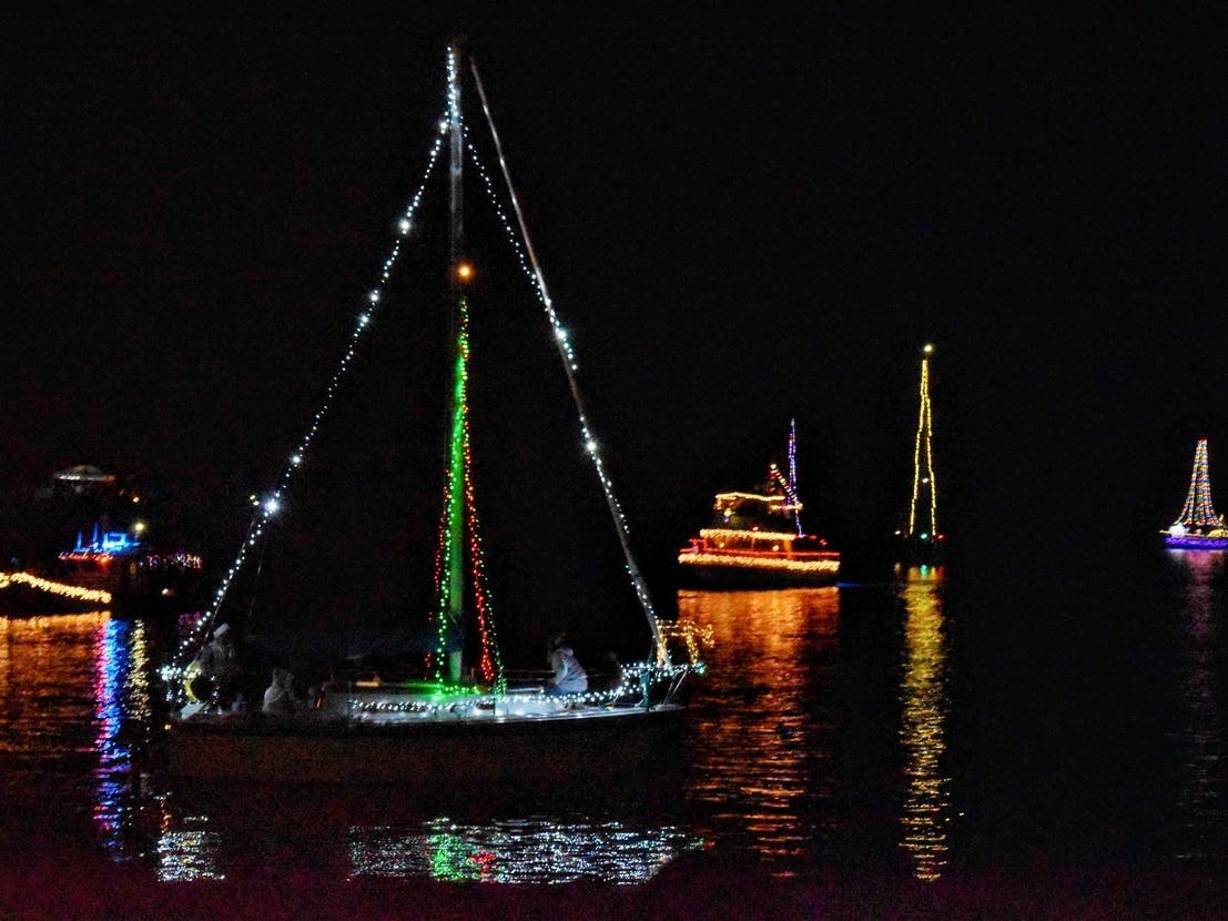 On Friday night there will be a lighted boat parade starting at 8 p.m. and fireworks on Saturday night.
