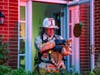 The Red Cross has been requested to assist the five residents of the Ellicott City home that burned, along with their pets. The cause of the fire is being investigated by the Maryland Office of the Fire Marshal.