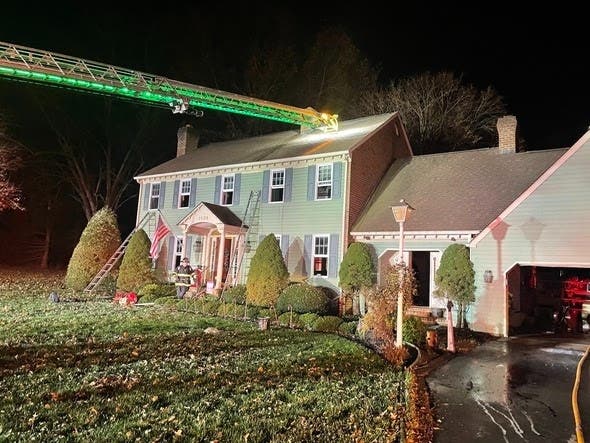 The two-story, single family home in Fallston sustained $200,000 in damage. Two adults and four children have been displaced and are being helped by family members, according to the state fire marshal's office.