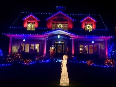 If your light display isn't on this list, email EllicottCity@Patch.com and let us know the address, plus send in a photo (that you took yourself). 