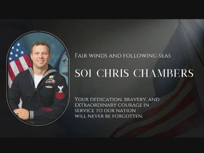 Navy Special Warfare Operator 1st Class Chris Chambers, a native of Maryland, has been remembered for his time spent coaching other kids at the Cheverly Swim and Racquet Club.