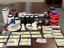Willians Quintanilla Beltran, 37, of Lewisdale has been charged with multiple drug-related offenses after police found more than $3 million worth of cocaine, 37 grams of meth, cocaine laced with fentanyl and $120K in cash at his home.