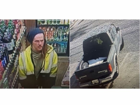 The incident happened Feb. 14 at the Royal Farms on Mountain Road. The suspect, who was in a truck reported stolen, walked into the store, picked up two full display boxes of candy bars, walked out and put them in his truck, according to the HCSO.