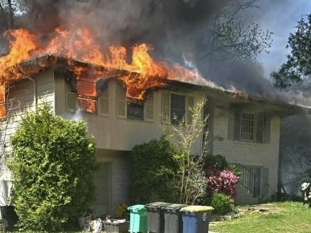 After firefighters extinguished the fire, a search for any victims yielded none. Two adults were displaced and will be helped by the Prince George's County of the Office of Emergency Management.
