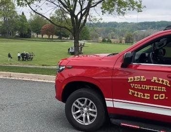 Firefighters and emergency medical technicians were called to the Winters Run Bridge along the trail, approximately one mile in. Crews prepared the patient for transport via UTV to a waiting ambulance at Annie's Playground, according to Bel Air officials.